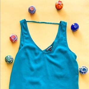 3 FOR $20▪ Express Women’s Business Casual TEAL Tank